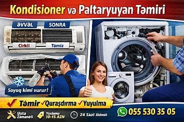 opel astra xectbek: Kondisioner və paltaryuyan təmiri, quraşdırılması və yuyulması xidməti — 1