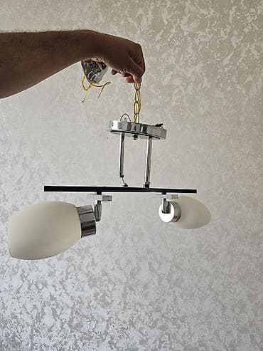 mini led: Çılçıraq, 2 lampa, Metal — 1