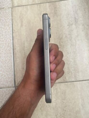 ayfon 6 barter: IPhone 15 Pro, 256 GB, Natural Titanium, Zəmanət, Face ID, Sənədlərlə — 3