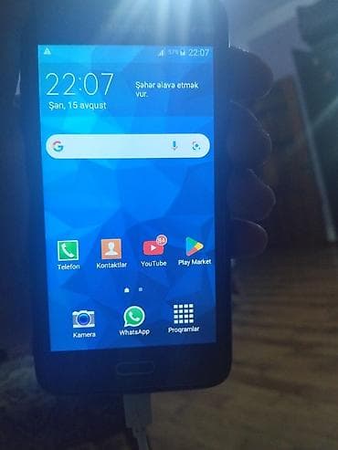 ipone 14 pro: Samsung Galaxy Grand, 8 GB, rəng - Boz, Sensor — 1