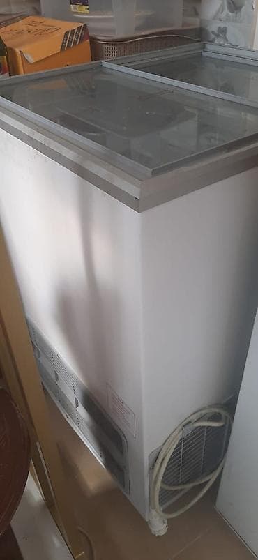 Холодильное оборудование: Стеклянный морозильник — 1