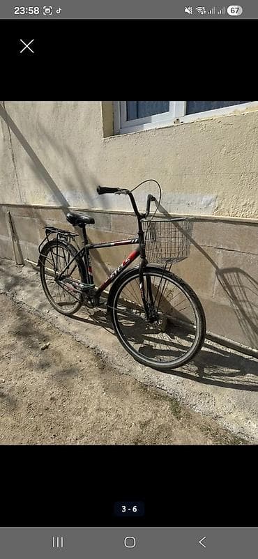 Velosiped ehtiyyat hissələri: Şəhər velosipedi Stels, 28", sürətlərin sayı: 1 — 3