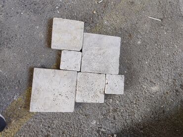 travertin: Travertin tebii das antibakterial fasad heyet üçün döseme pilleken — 10