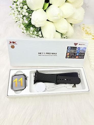 Smart saatlar: Smart saat, Wearfit, Kamera, rəng - Qara — 2