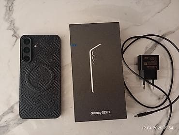 Samsung Galaxy S25 FE, 128 GB, rəng - Qara