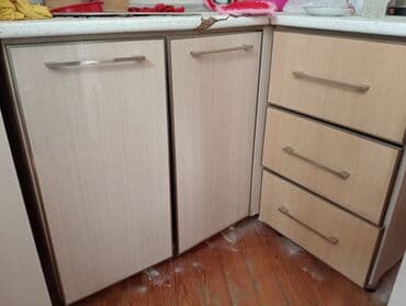 стол для руководителя: Mətbəx mebeli dəsti - Üst və alt modullar: bir neçə asma dolab, künc — 2