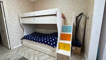 fosfor ulduz: Oğlan və qız üçün, İşlənmiş, Çarpayı, Matras ilə, Siyirməli, MDF — 3