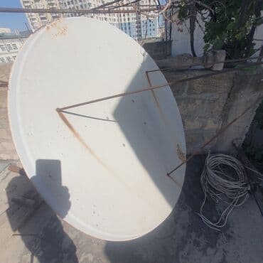 домашняя антенна: Peyk antenn dəsti - Dairəvi metal peyk qabları (3 ədəd). Çapı təxmini — 3