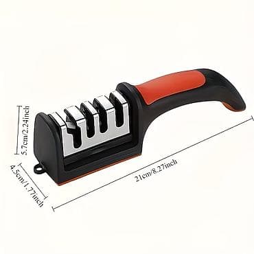 Mətbəx bıçağı itiləyicisi – 3 mərhələli sistem Xüsusiyyətlər: - 3 — 2