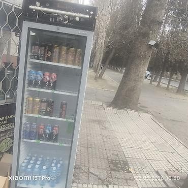 işdənmiş soyuducu: Sərin içkilər vitrini – küçə köşkü üçün Məhsul: Şüşə qapılı, vitrin — 2