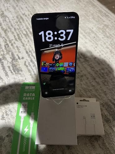 ide hard disk: Samsung Galaxy A13, rəng - Qara, Barmaq izi — 3