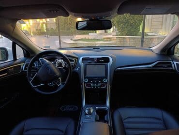 çin maşınları turbo az: Ford Fusion sedan – ağ rəng, zərif və dinamik dizayn. Xüsusiyyətlər — 9