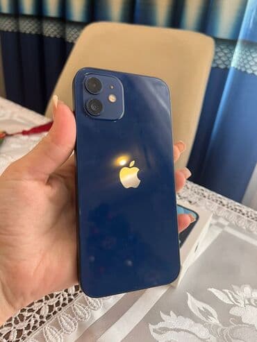 Mobil telefon və aksesuarlar: IPhone 12, Mavi, Face ID — 5