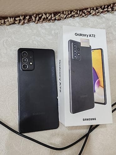 afon 7: Samsung Galaxy A72, rəng - Qara, Barmaq izi — 4