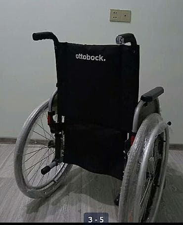 4 ayaq: Ottobock manual əlil arabası - Markası/modeli: Ottobock (mətndə və — 4