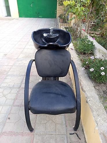 Salon üçün saç yuma bölməsi – kreslo və lavabo dəsti - Kombinə — 1