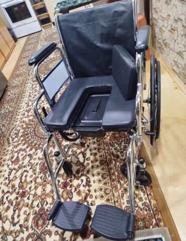 Tibbi avadanlıq: İcare və satişi. Tualetli əlil arabası – çoxfunksiyalı model - — 2