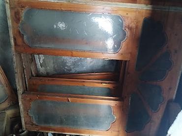 dovşan şəkilləri: İşlənmiş Taxta pəncərə, Еni: 1 sm, Uzunluğu: 1 sm — 1