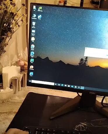 oyun komputer: MSI gaming monitor + masaüstü oyun kompüteri Monitor: - Brend: MSI - — 1