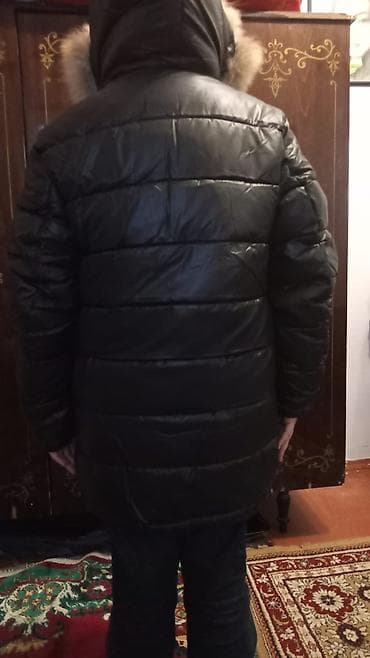 Детские электрокары: Uşaq üçün qışlıq parkа – qara rəngdə, kapüşonlu, süni kürk kənarlı — 4