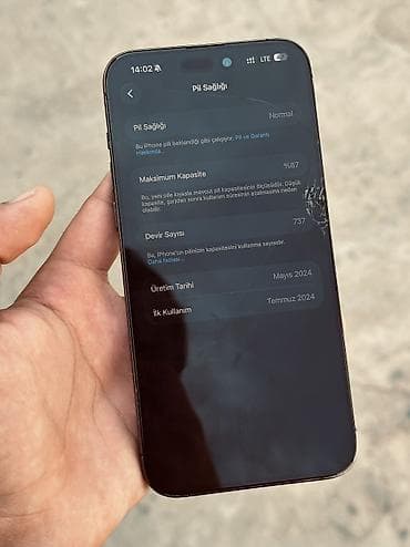iphone 6 64: IPhone 15 Pro Max, 256 GB, Blue Titanium, Simsiz şarj, Face ID — 9