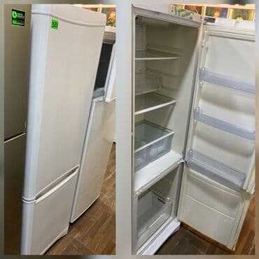 Кухонные вытяжки: Б/у 2 двери Indesit Холодильник Продажа, цвет - Белый — 1