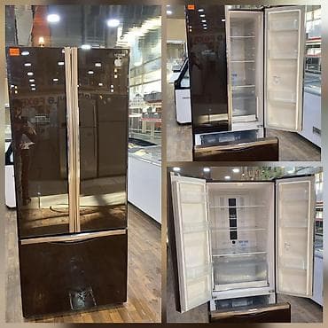 free aparatı: 2 qapılı Hitachi Soyuducu Satılır, rəng - Qəhvəyi — 1