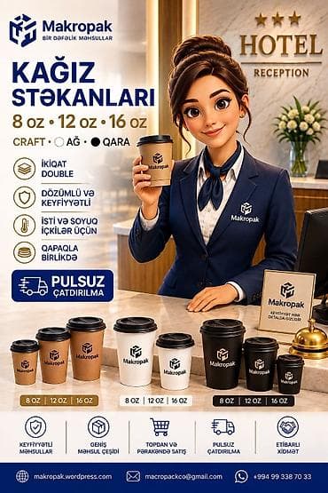 kahı: ☕ KOFE STƏKANLARI İsti və soyuq içkilər üçün keyfiyyətli, dözümlü və — 1