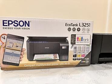 Modemlər və şəbəkə avadanlıqları: Epson EcoTank L3251 Wi‑Fi çoxfunksiyalı printer - Funksiyalar: çapa — 4
