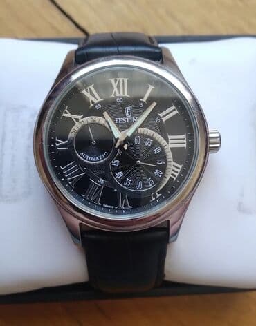 el fecr saat: İşlənmiş, Qol saatı, rəng - Ağ — 1