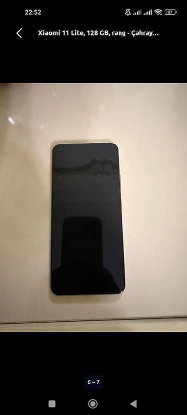 ps3 dəst: Xiaomi 11 Lite, 128 GB, rəng - Çəhrayı, 
 Barmaq izi — 2