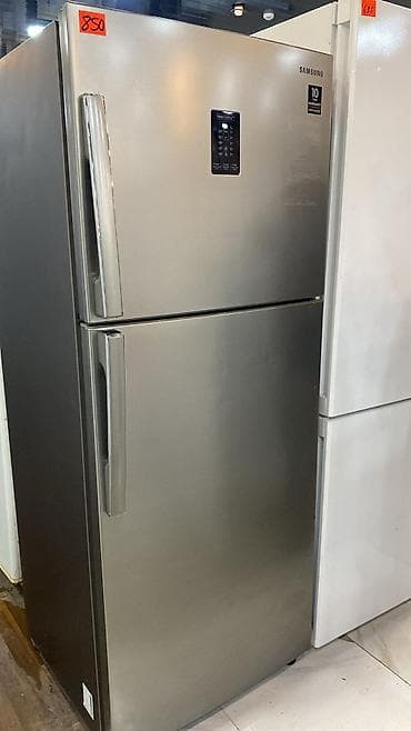 sharp soyuducu servis: 2 qapılı Samsung Soyuducu Satılır, rəng - Gümüşü, Təkərli — 1