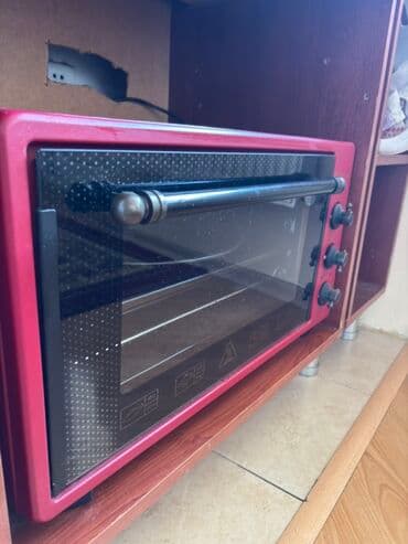 elektrik soba: Duxovka Elektrik, rəng - Qırmızı, Ayrıca dayanan — 1