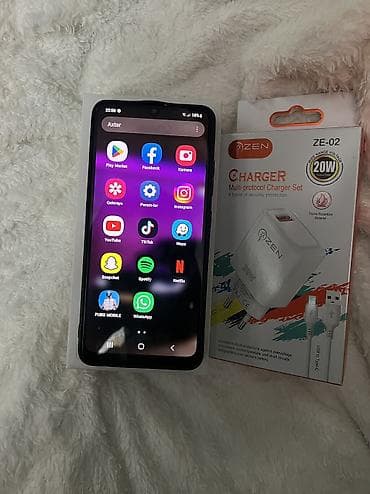 rog ally x: Samsung Galaxy A32, 128 GB, rəng - Qara, Barmaq izi, Face ID — 4