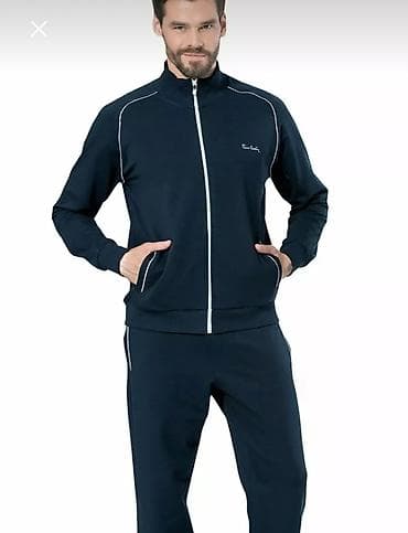 nike şalvar: İdman dəsti, Pierre Cardin, XL, rəng - Göy — 2