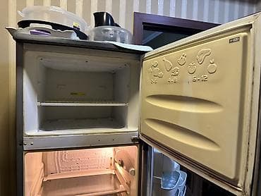 xarab xaladenik: İşlənmiş 2 qapılı Beko Soyuducu Satılır, rəng - Gümüşü — 4