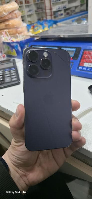 iphone 13 yeni: IPhone 14 Pro, Blue Titanium, Face ID — 2