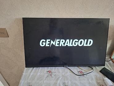tv kabel: Pultu yoxdu, internete qoşulur,android GENERAL GOLD Smart TV - — 1