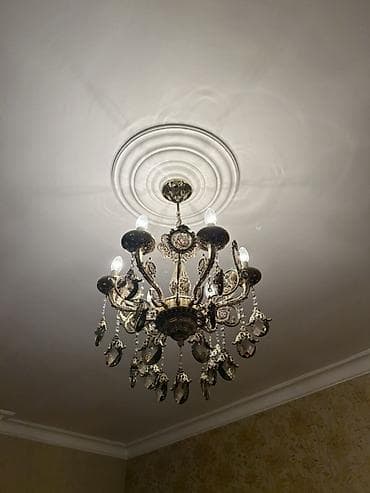 Çılçıraq, 8 lampa, Metal — 1