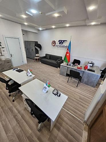 ev ucuz: İcarəyə verilir 2 otaqlı ofis 100 m², Nizami m. Daha 7 şəklə bax — 2