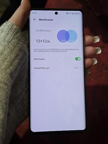 baş feneri: Infinix Zero 40, 256 GB, rəng - Yaşıl, Sensor — 7