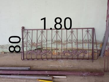 isdi pol: Б/у Лестничные перила, Железо — 4
