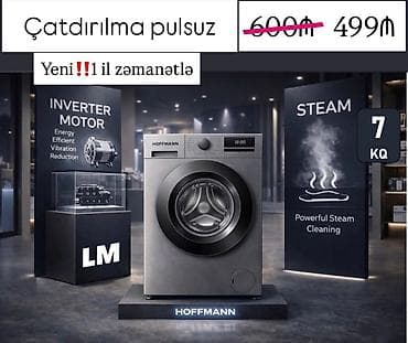 Paltaryuyan maşın Hoffmann, 7 kq, Avtomat, Qurutmasız, Kredit yoxdur