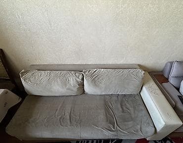 divanl: Künc divan, İşlənmiş, Parça, Çatdırılma yoxdur — 2
