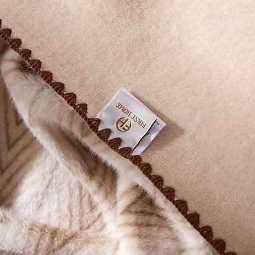 bamboo tekstil: First Home brendinin ultra-yumuşaq pledi - Material: qalın, tüklü — 2