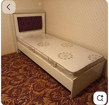Yeni, Təknəfərlik çarpayı, Bazasız, Matras ilə, Siyirməsiz