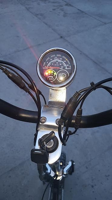 Velosiped ehtiyyat hissələri: Elektrik skuter – oturacaqlı, güclü amortizasiya və tam işıqlandırma — 6