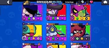 bil: Brawl Stars hesabı – inkişaf etmiş profil - Trophy sayısı: 45,464 - — 5