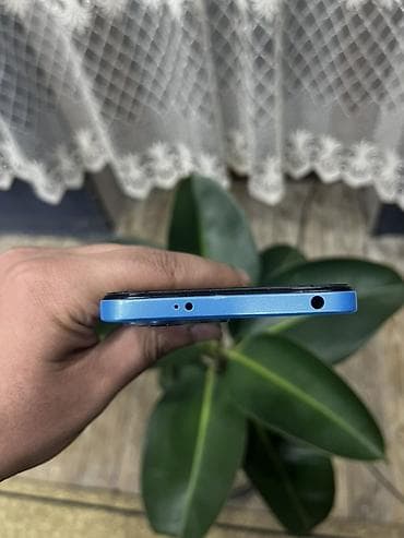 iphone dubay variantı: Redmi Note 12, 128 GB, rəng - Mavi, Barmaq izi, İki sim kartlı, Face ID — 5