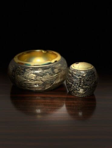 hinduşka əti qiyməti: Alışqan və külqabı 🇮🇹 Üzərində tarixi abidələri əks olunan gözəl əl — 1